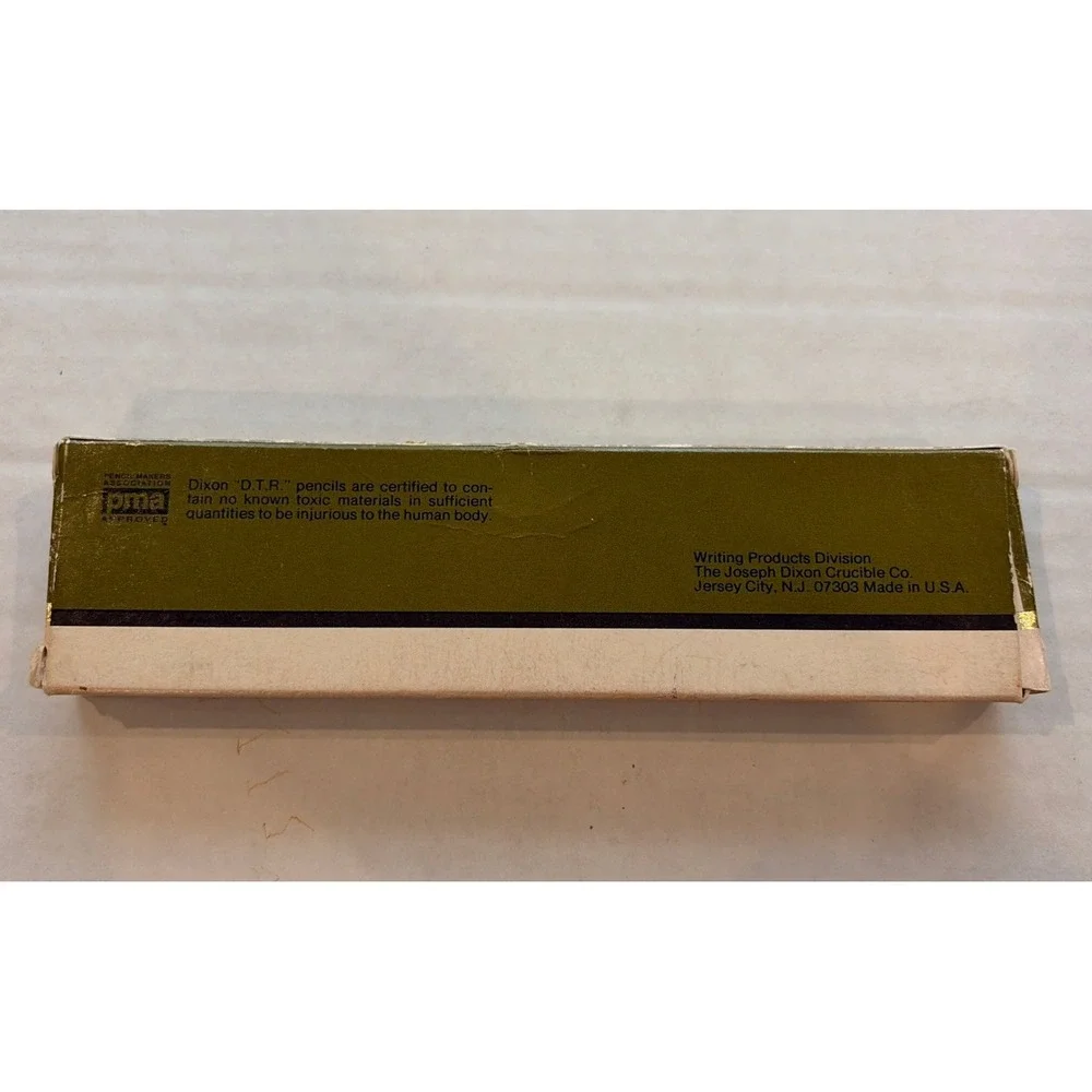 Vintage Dixon DTR Drafting Tracing Reproduction Pencils No 7500 4B Lot of 10